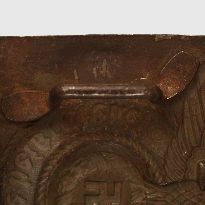 GERMAN WWII WAFFEN SS BELT BUCKLE BY RODO.