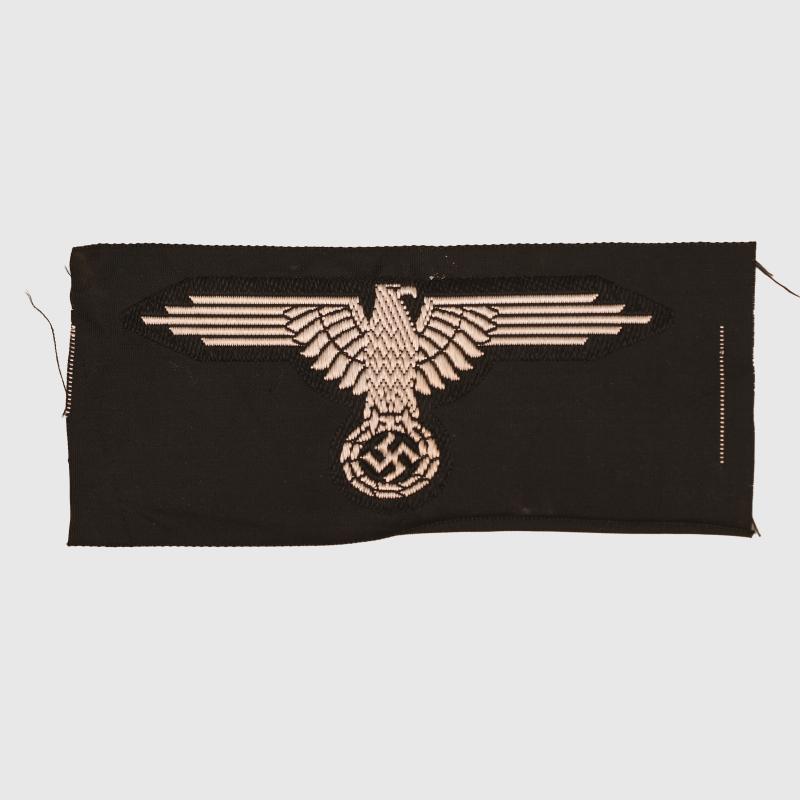 GERMAN WWII WAFFEN SS BEVO WOVEN ARM EAGLE.