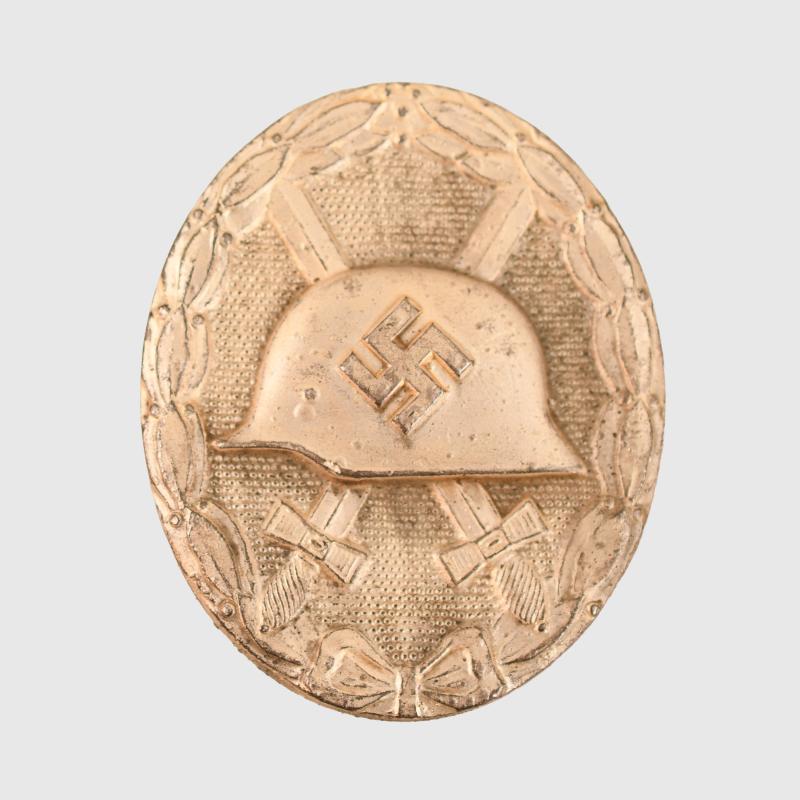 GERMAN WWII WOUND BADGE IN SILVER.