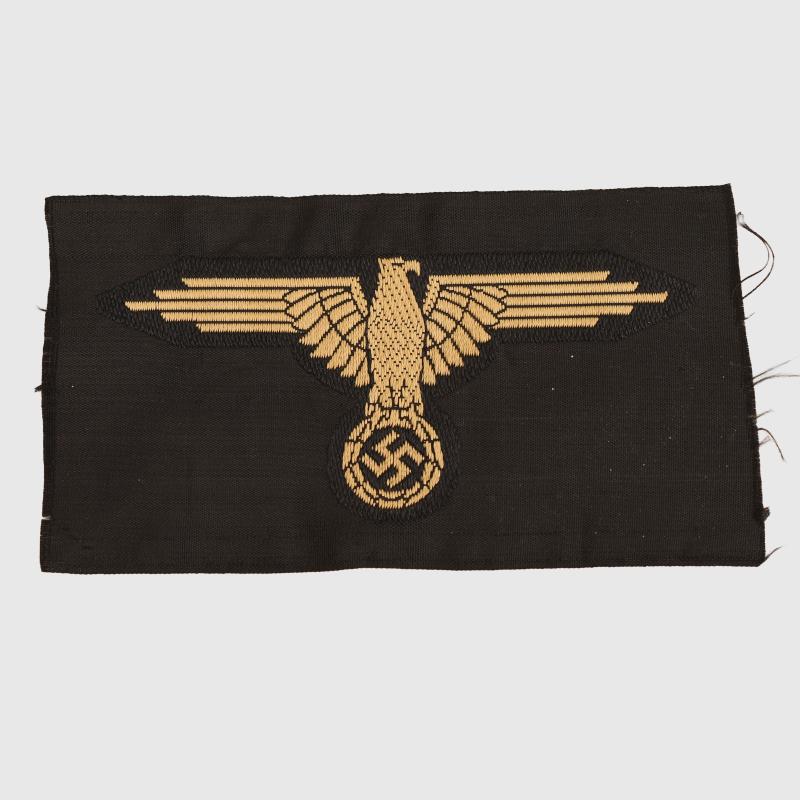 GERMAN WWII WAFFEN SS TROPICAL BEVO ARM EAGLE.