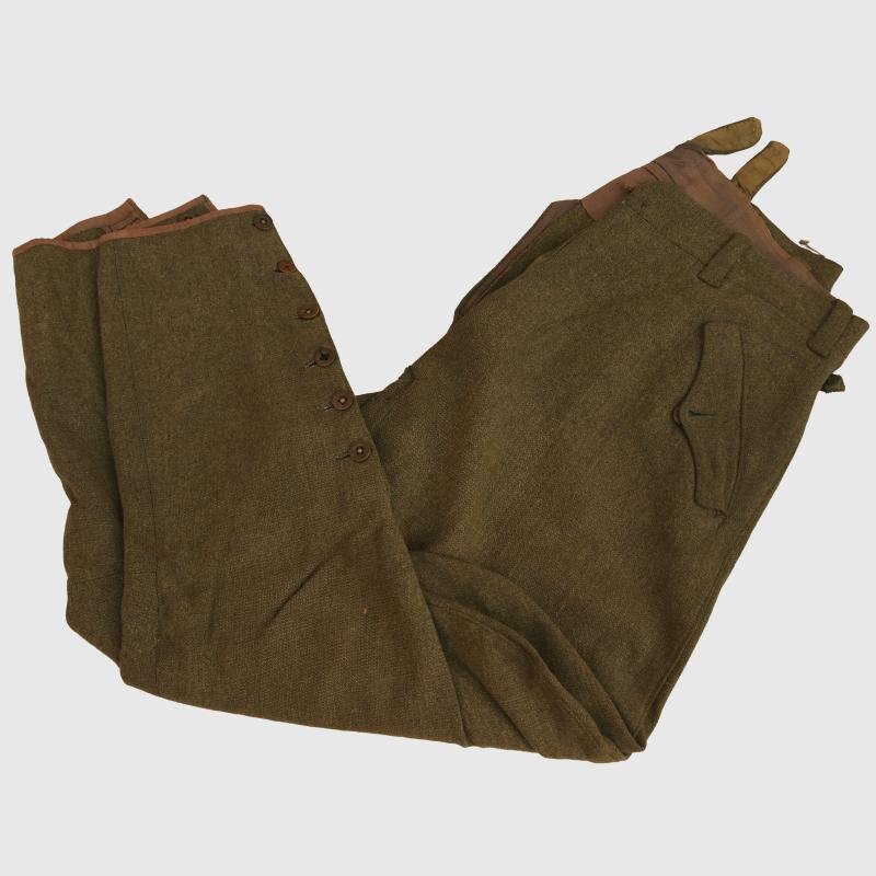 GERMAN WWII ENLISTED RANKS BREECHES.