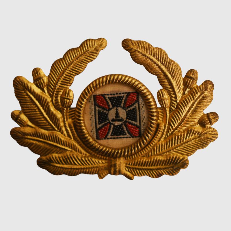 GERMAN WWII OLD COMRADES ASSOCIATION CAP WREATH.