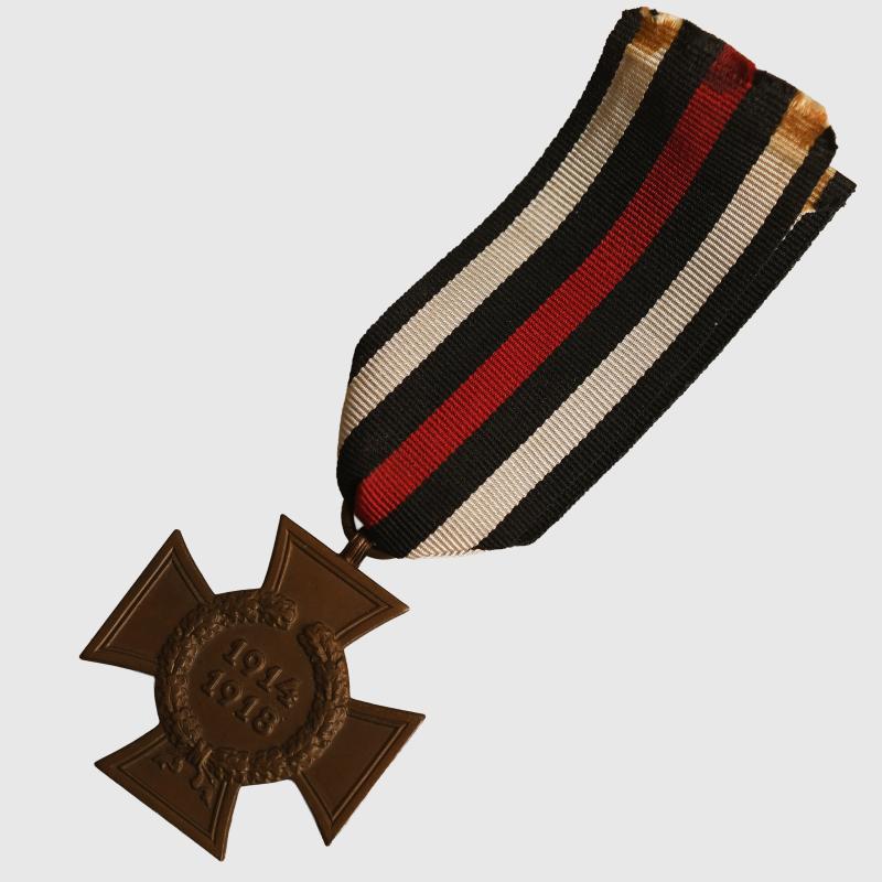 GERMAN WWII 1934 THIRD REICH AWARDED WAR HONOUR CROSS.