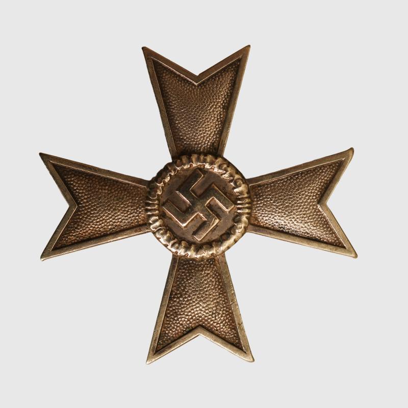 GERMAN WWII WAR SERVICE CROSS FIRST CLASS WITHOUT SWORDS.