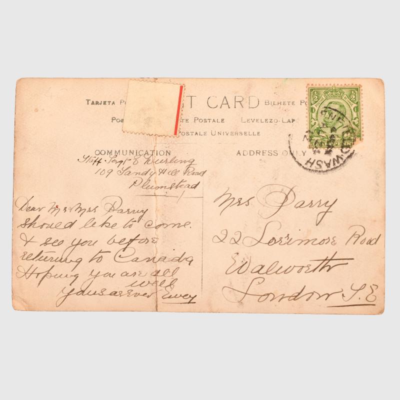 BRITISH EXPERIMENTAL MACHINE GUN PHOTOGRAPH.