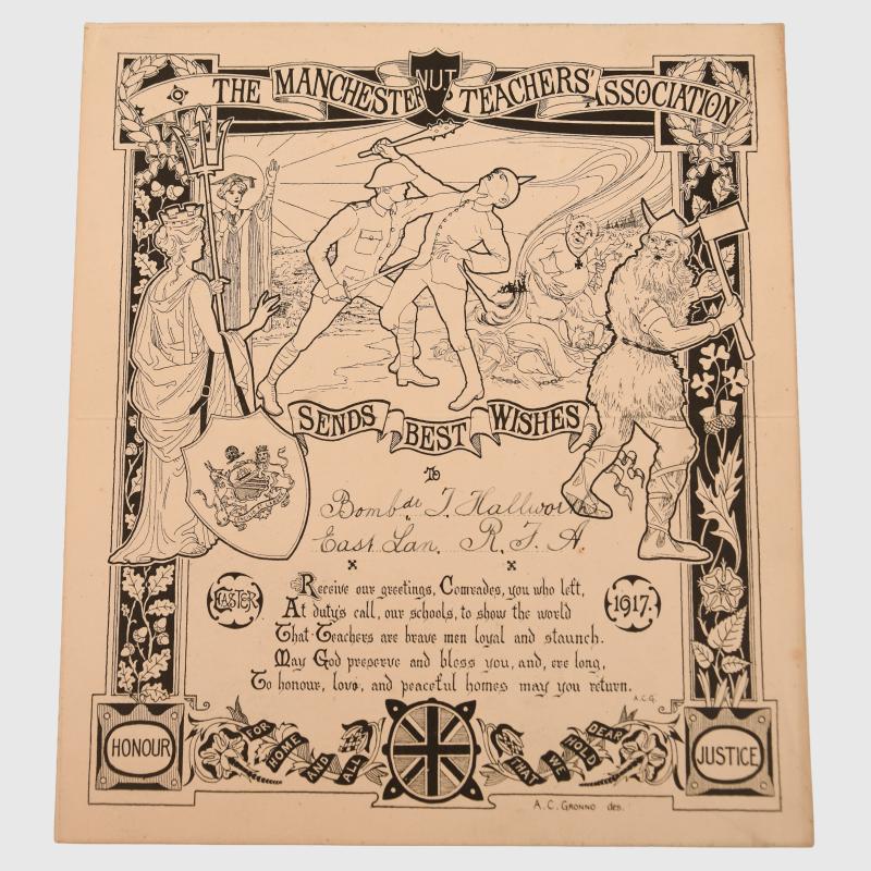 MANCHESTER CASUALTY TEACHER’S GROUPING.