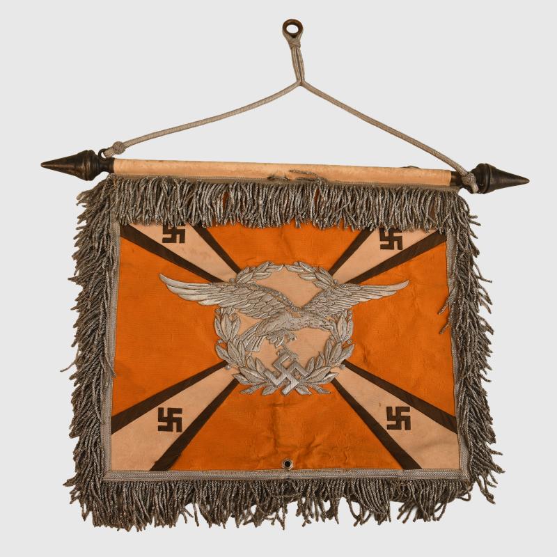 GERMAN WWII LUFTWAFFE FLIGHT SECTION SCHELLENBAUM BANNER.