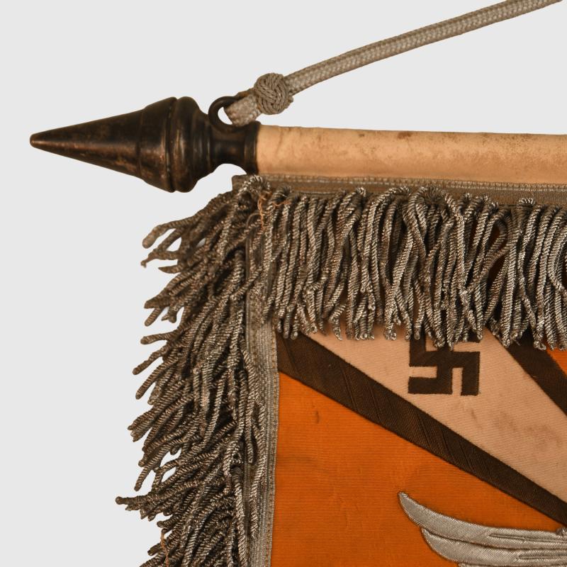 GERMAN WWII LUFTWAFFE FLIGHT SECTION SCHELLENBAUM BANNER.
