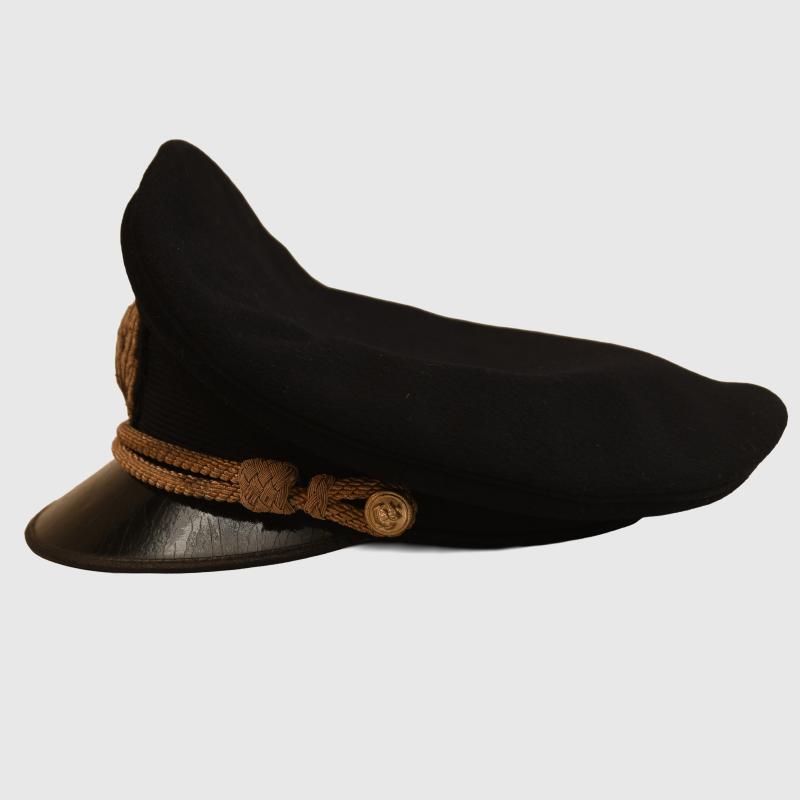 GERMAN WWII KRIEGSMARINE ADMINISTRATIVE SENIOR NCO VISOR CAP.