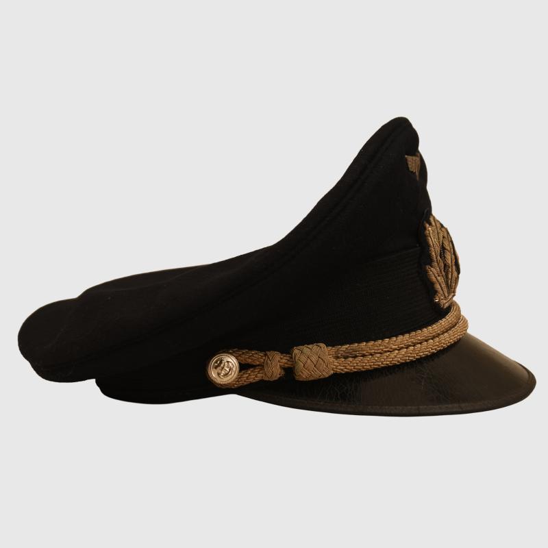 GERMAN WWII KRIEGSMARINE ADMINISTRATIVE SENIOR NCO VISOR CAP.