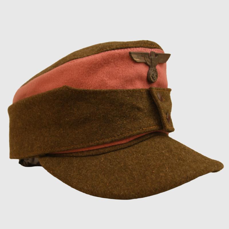 GERMAN WWII SA SUD MARK VISORED FIELD CAP.