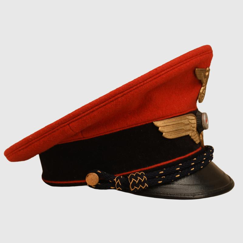 GERMAN WWII RAILWAY OFFICIALS VISOR CAP.