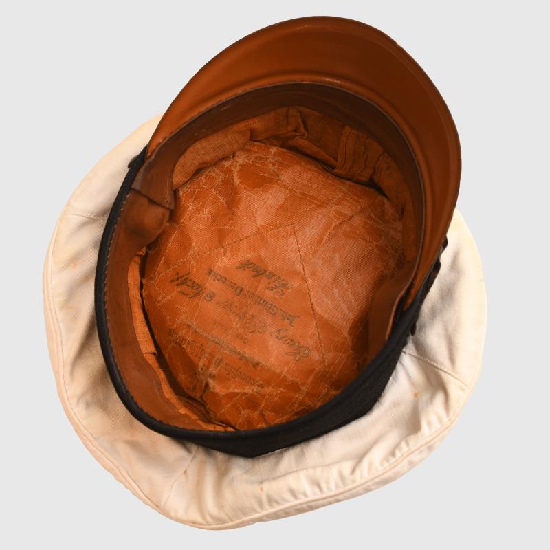 GERMAN WWII LUFTWAFFE AIR SEA RESCUE SERVICE VISOR CAP.