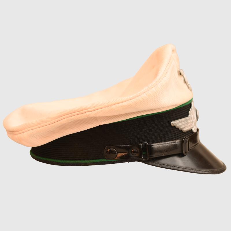 GERMAN WWII LUFTWAFFE FIELD DIVISION NCO WHITE TOP CAP.