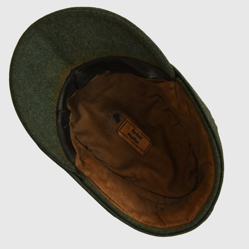 GERMAN WWII MOUNTAIN TROOPERS POLICE BERGMUTZE CAP.