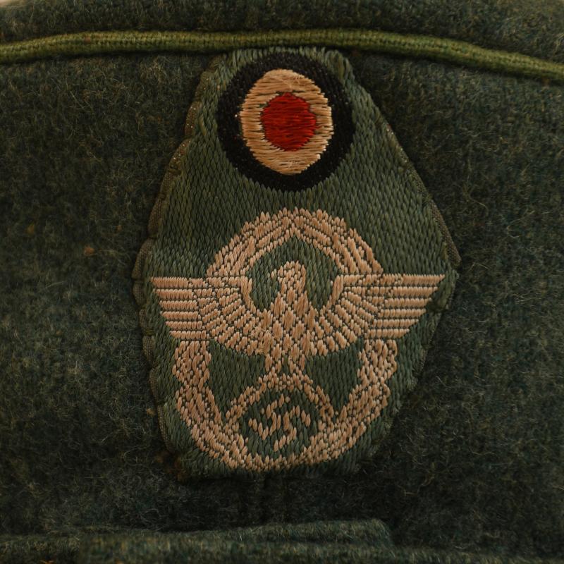 GERMAN WWII MOUNTAIN TROOPERS POLICE BERGMUTZE CAP.