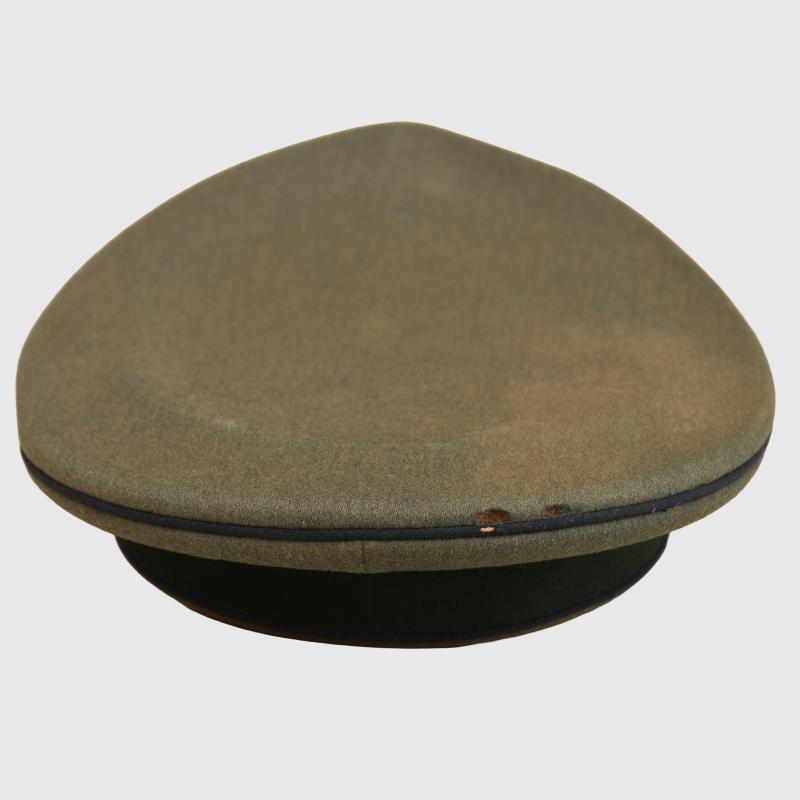 GERMAN WWII ARMY MEDICAL NCO/ENLISTED MAN VISOR CAP.