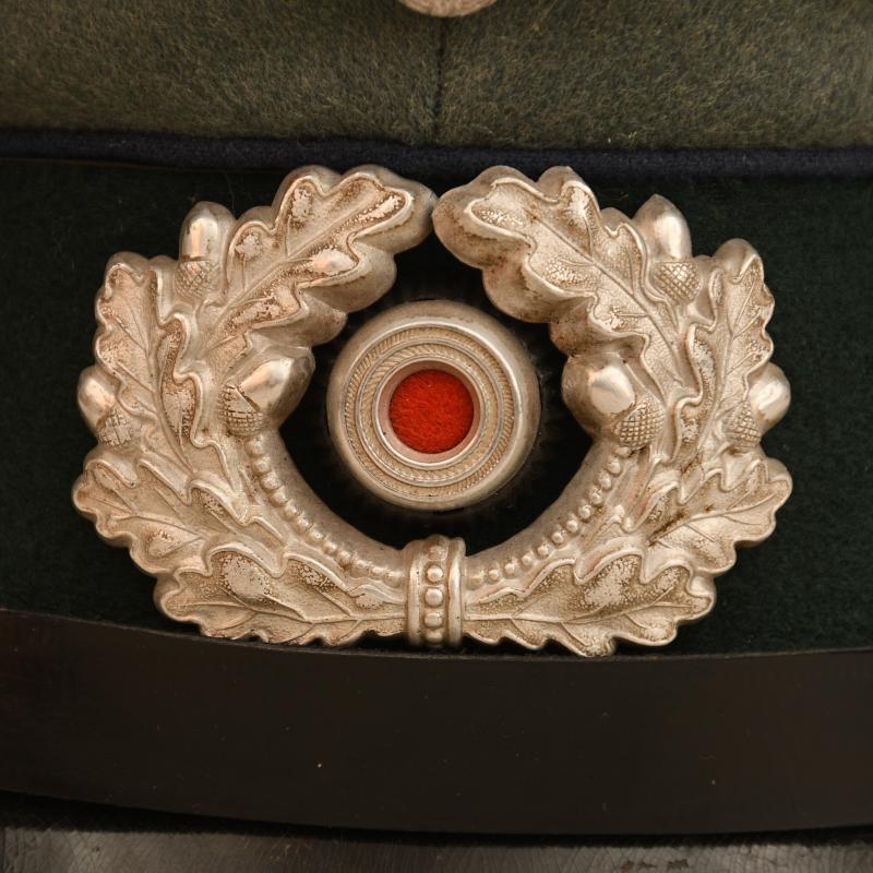 GERMAN WWII ARMY MEDICAL NCO/ENLISTED MAN VISOR CAP.