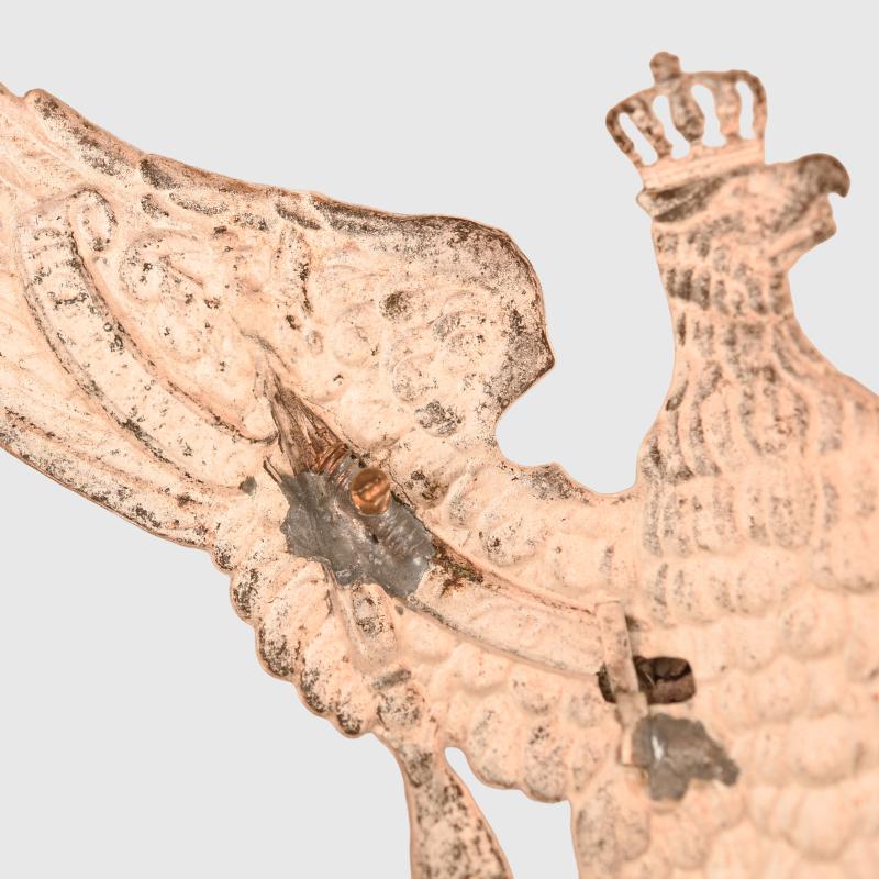 GERMAN WWI 1st or 3rd GUARD ULHAN REGIMENT OFFICERS HELMET PLATE.