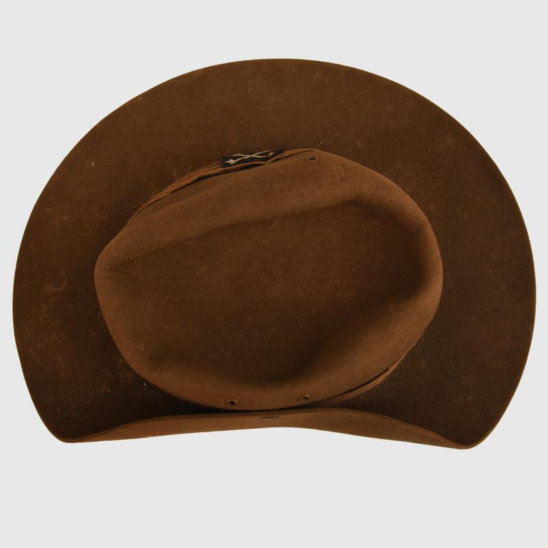 BRITISH WWII SECOND INFANTRY DIVISION SLOUCH HAT.