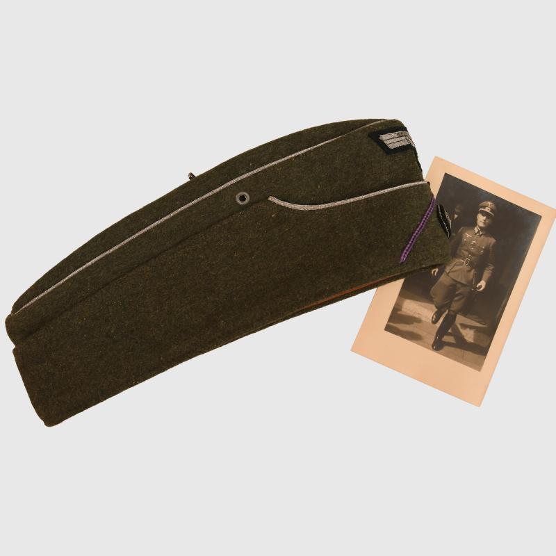 GERMAN WWII ARMY CHAPLAINS OVERSEAS CAP.