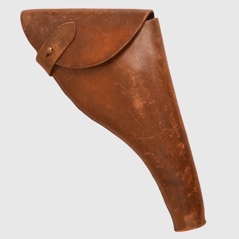 BRITISH WWI 1914 DATED WEBLEY MARK 6 HOLSTER.