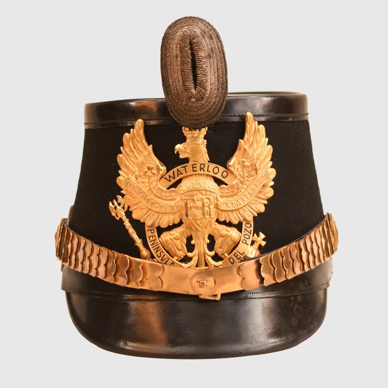 GERMAN WWI PRUSSIAN/HANOVARIAN OFFICERS SHAKO.