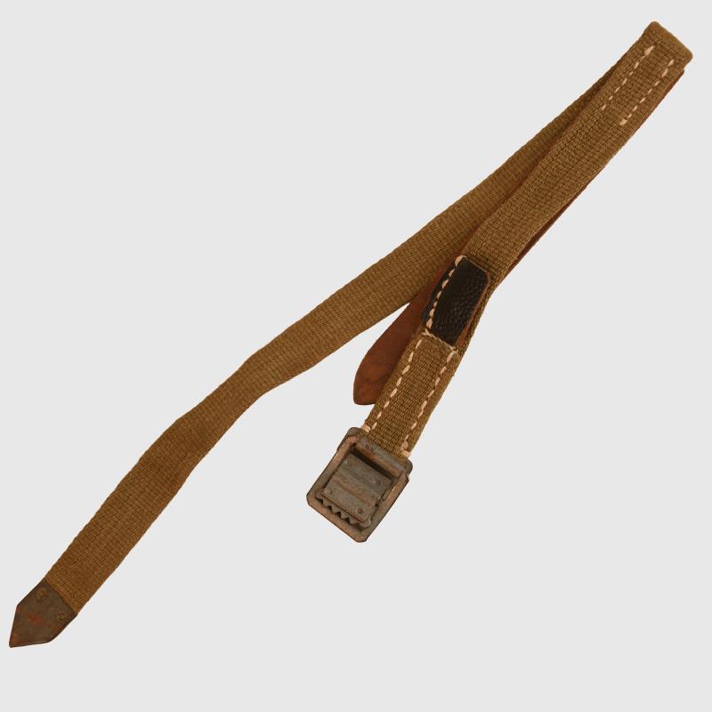 GERMAN WWII TROPICAL WATER BOTTLE STRAPS.