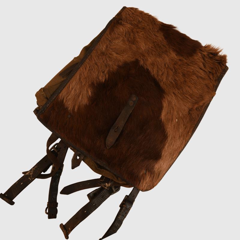 GERMAN WWII ARMY FUR BACK PACK.