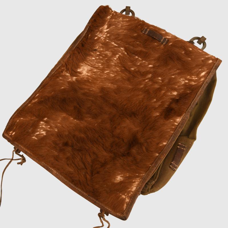 GERMAN WWII  SS FUR BACK PACK.