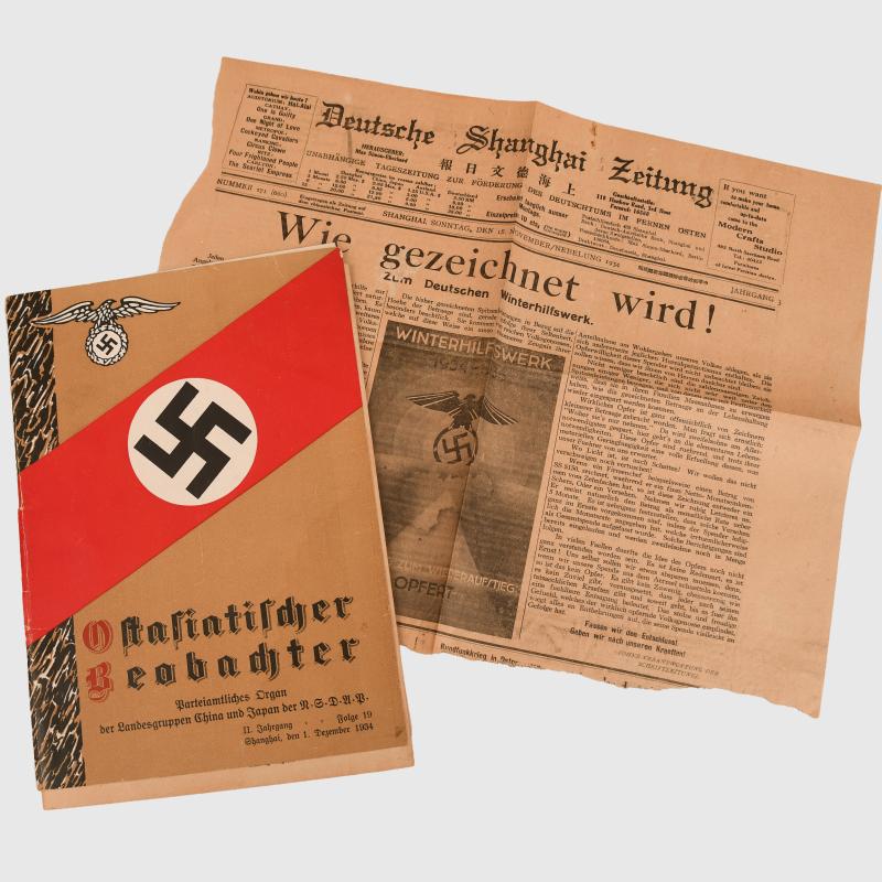 GERMAN WWII NSDAP CHINA AND JAPAN PUBLICATION.