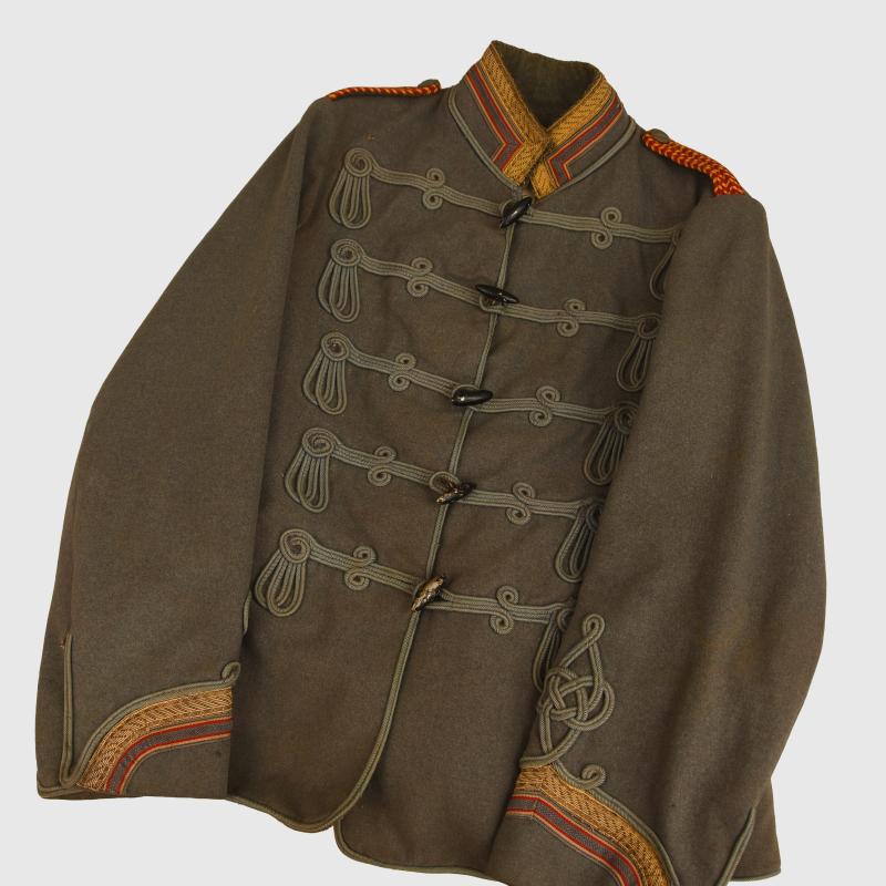 GERMAN WWI PRUSSIAN LEIB GUARD HUSSAR REGIMENT NCO TUNIC.