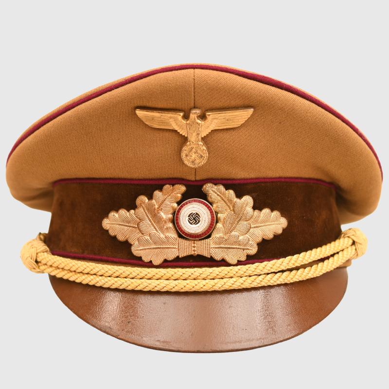 GERMAN WWII NSDAP GAULEITUNG OFFICIALS CAP.
