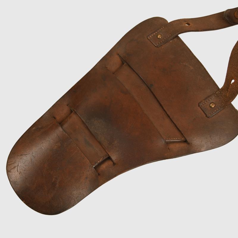 BRITISH WWI TRACY COWBOY TYPE REVOLVER HOLSTER.