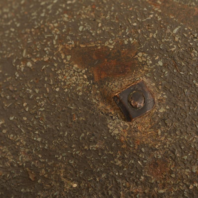 BRITISH WWI OFFICERS 1ST PATTERN RIMLESS BRODIE HELMET. ROYAL ARTILLERY.