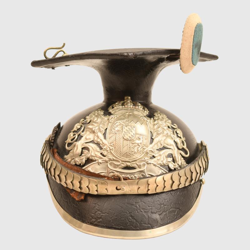 WWI IMPERIAL GERMAN BAVARIAN ULHAN HELMET.
