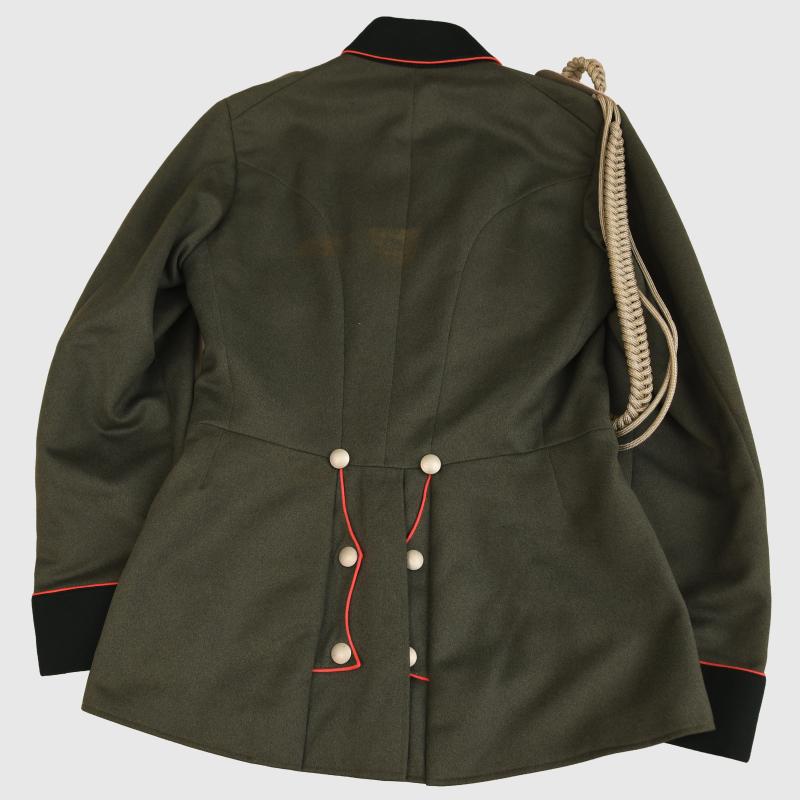 GERMAN WWII ARMY PANZER RESERVE OBERLEUTNANTS PARADE TUNIC.