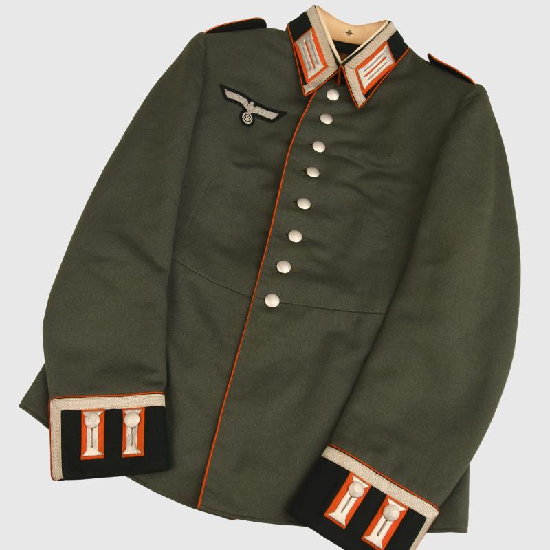 GERMAN WWII FELDGENDARMERIE (FIELD POLICE) PARADE TUNIC.