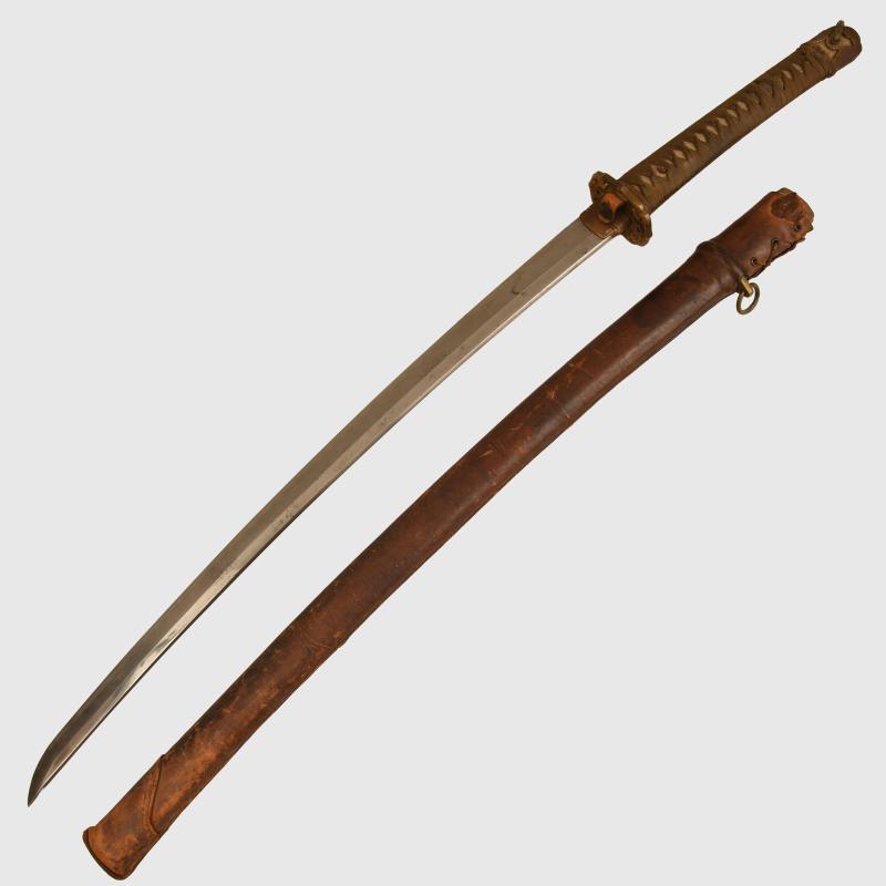 JAPANESE WWII ARMY OFFICERS SWORD.