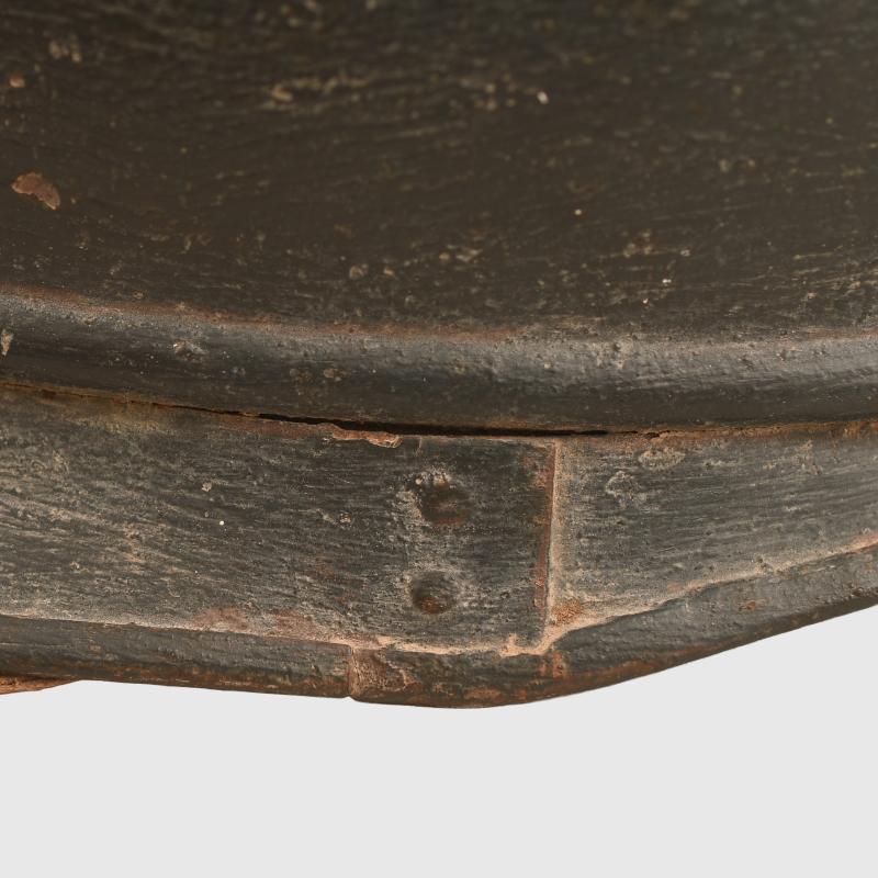 FRENCH WWI TANKERS HELMET KNOWN AS THE CHAR DU COMBAT.