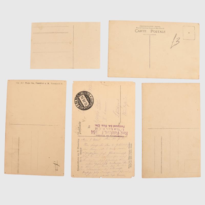 GERMAN WWI PHOTOGRAPHS.