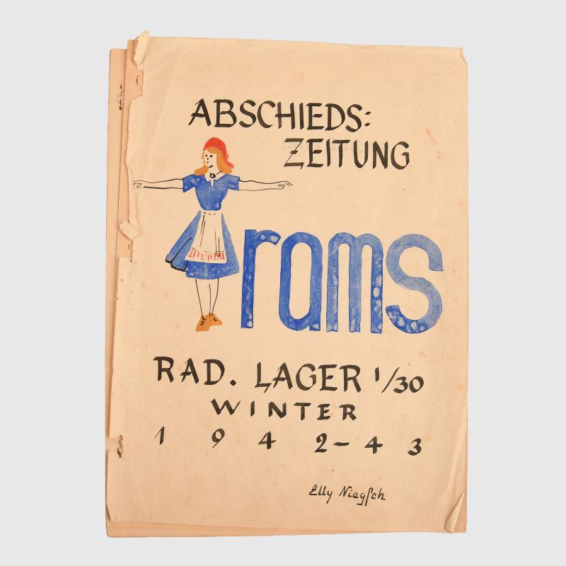 GERMAN WWII WOMEN’S LABOUR SERVICE RETIREMENT NEWS LETTER 1942.