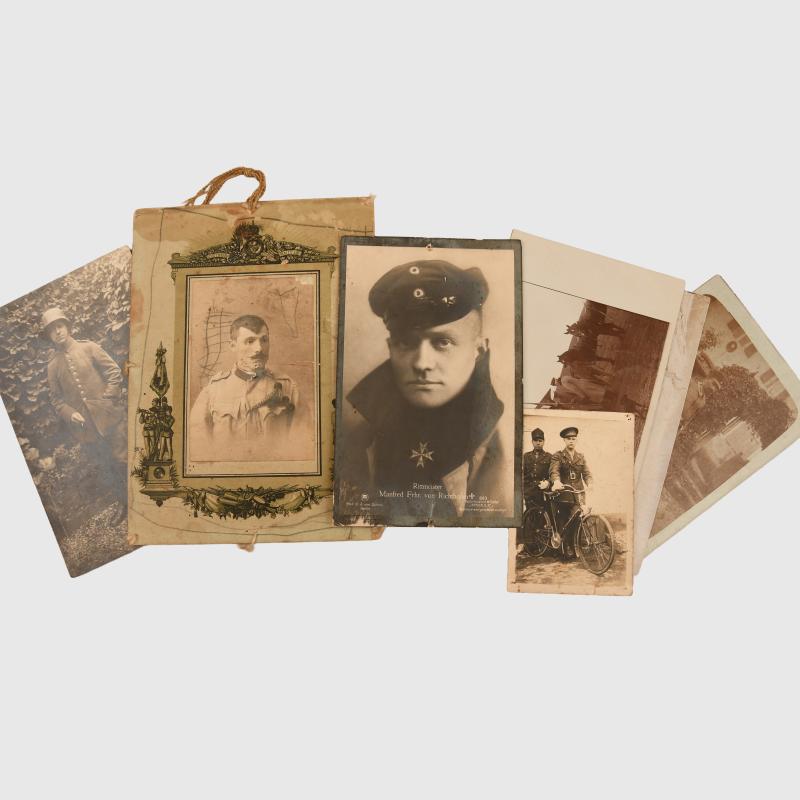 WWI AUSTRIAN AVAIATION & TRENCH GROUPING.