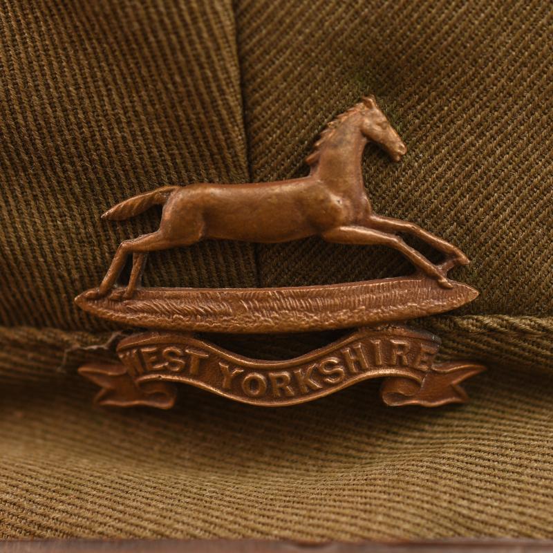 BRITISH WWI OFFICERS TRENCH FLOPPY CAP, DEPOT ISSUED.