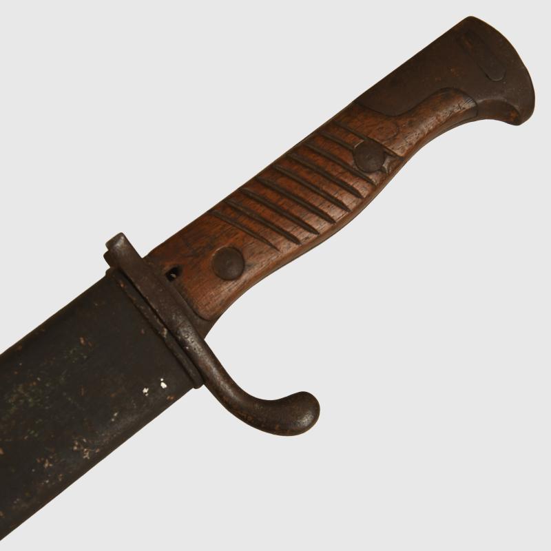 GERMAN WWI SAW BACK MAUSER BAYONET.