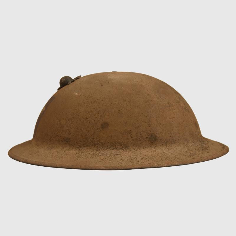 US WWI MARINE CORPS BRODIE HELMET.