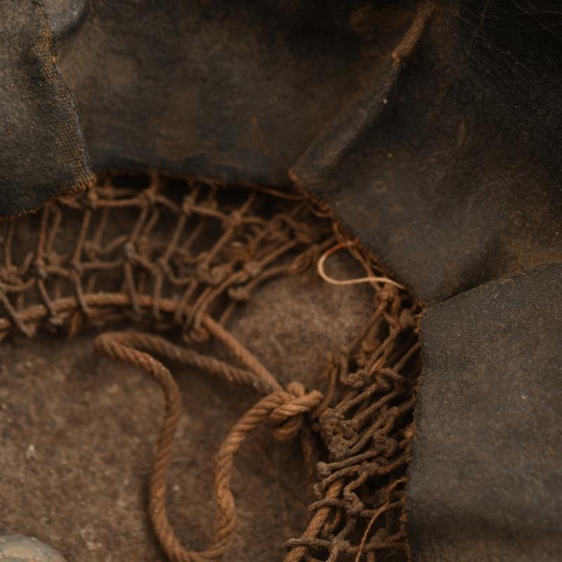 US WWI MARINE CORPS BRODIE HELMET.