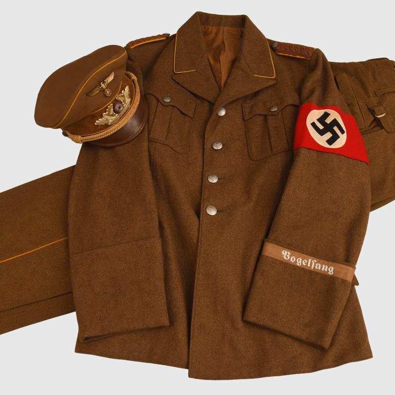 GERMAN WWII NSDAP VOGELSANG OFFICIALS COMPLETE UNIFORM.