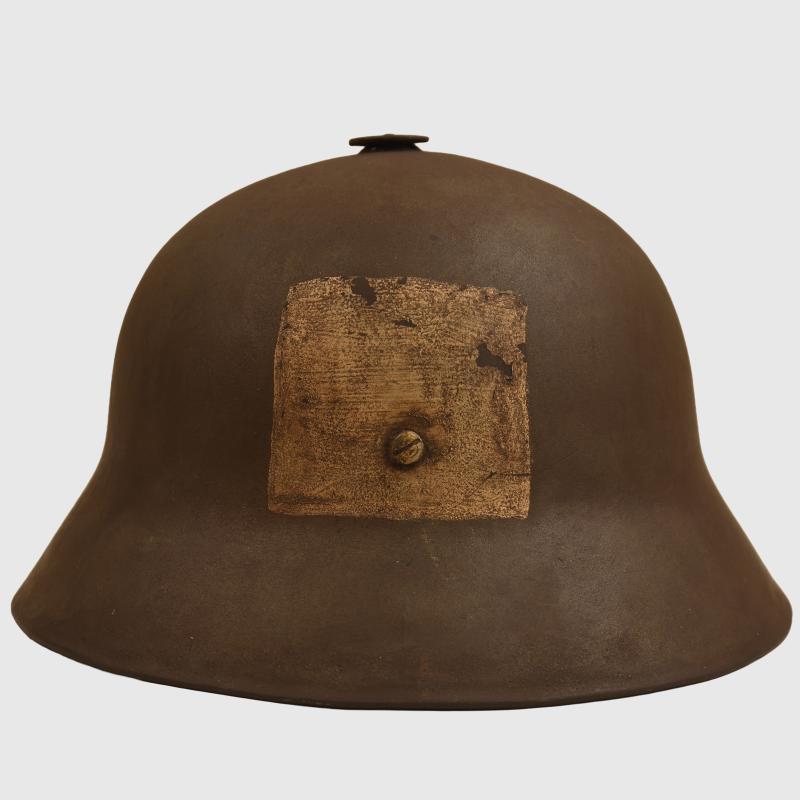 AUSTRIAN WWI BERNDORFER HELMET.