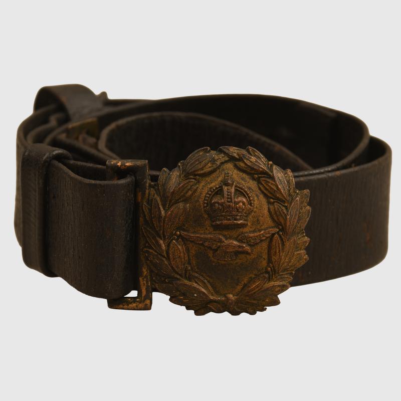 BRITISH WWI ROYAL NAVAL AIR SERVICE BELT.